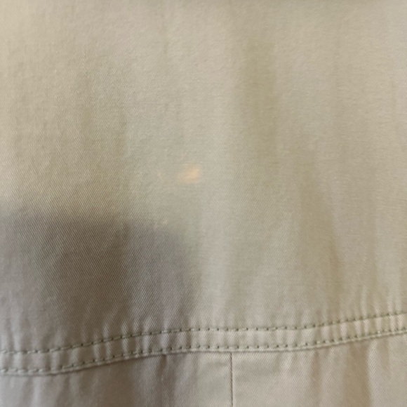 Tory Burch Beige Tan Trench Coat Size 12 - Picture 8 of 14